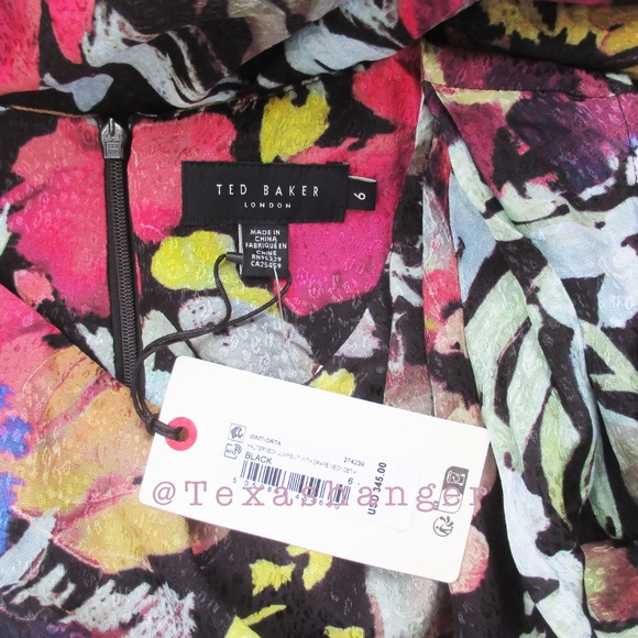 NWT Ted Baker Orta Jumpsuit Size 14 Black - Picture 14 of 15